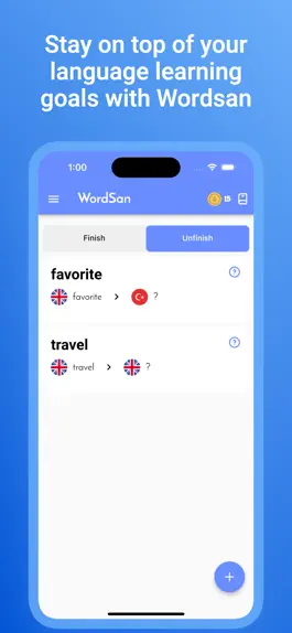 Game screenshot Word Reminder Plus - Wordsan mod apk