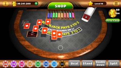 Mega Blackjack - 3D Casino Screenshot