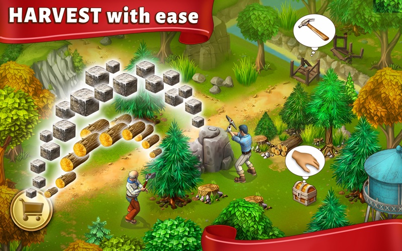 Jane's Farm: Play Harvest Town Screenshot