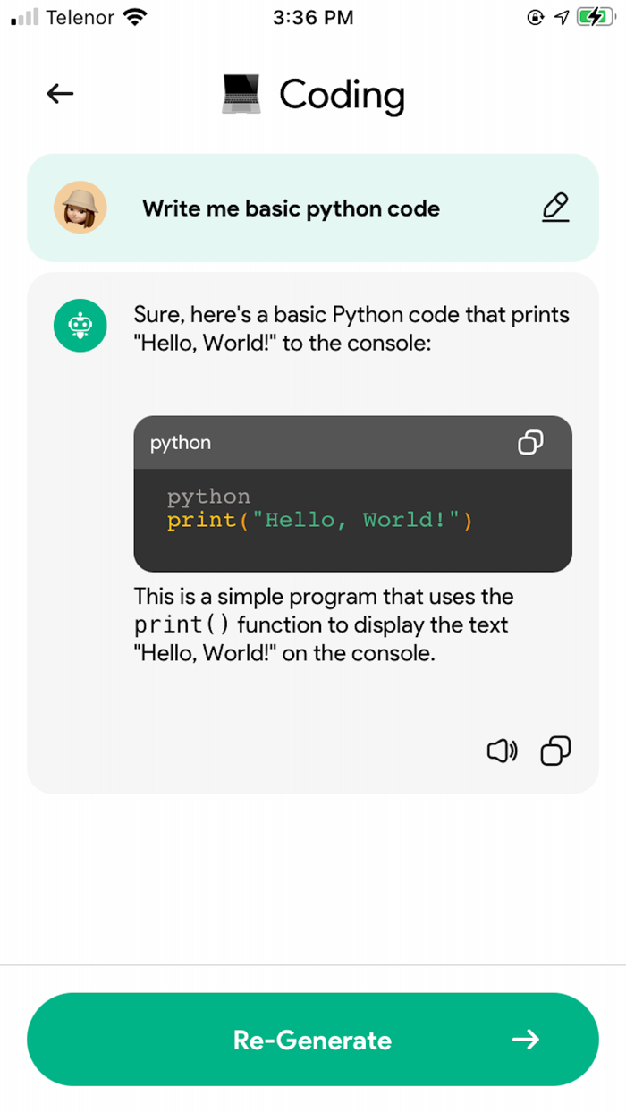 Code Assistant for School Work