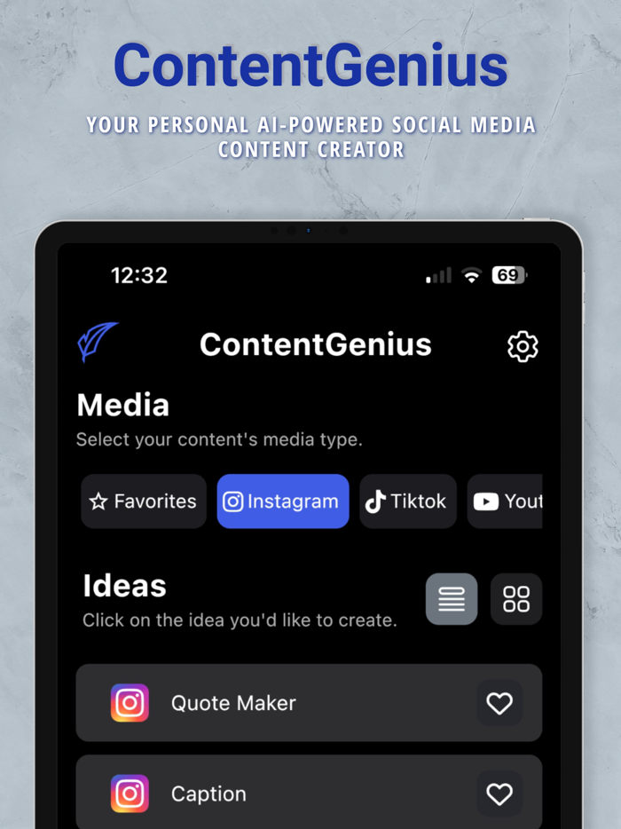 ContentGenius for Influencers