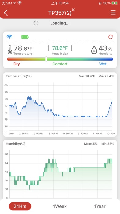 ThermoPro Sensor Screenshot