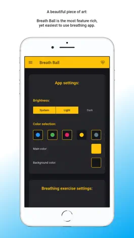 Game screenshot Breath Ball Breathing Exercise apk