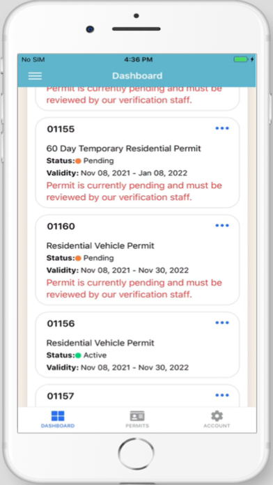 PermitConnect Baltimore Screenshot
