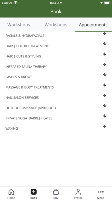 Island Retreat Spa and Salon Screenshot