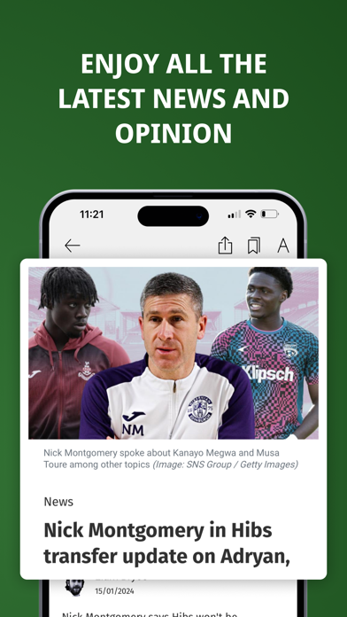 Hibs Observer Screenshot