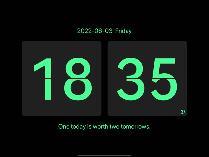 Hi Clock - Digital Filp Clock