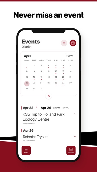 Minidoka School District Screenshot