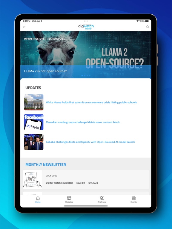 Screenshot #4 pour Dig.Watch News+