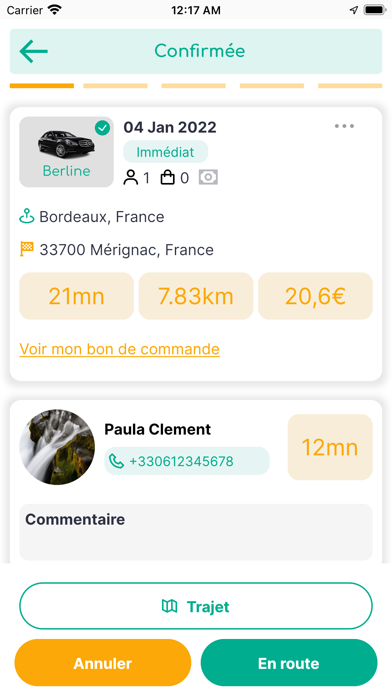 EDD VTC  Bordeaux et Gironde Screenshot