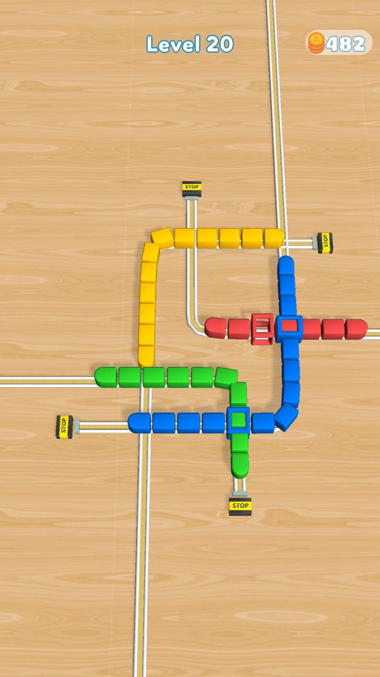 #2. Tangled Trains (iOS) 由: Arda Volkan Gursel