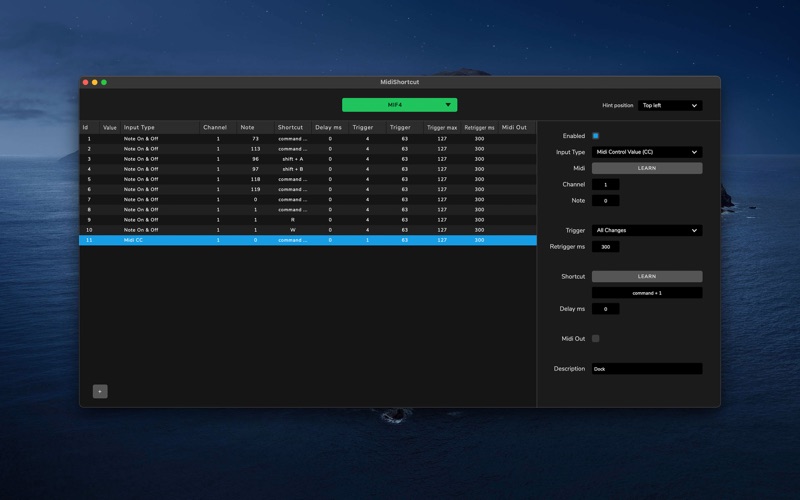 Screenshot #2 pour MidiShortcut