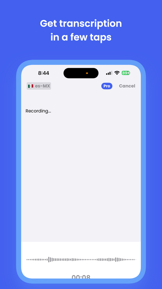 #5. Voicy: Speech to Text AI (iOS) 게시자: Jesus Guerra