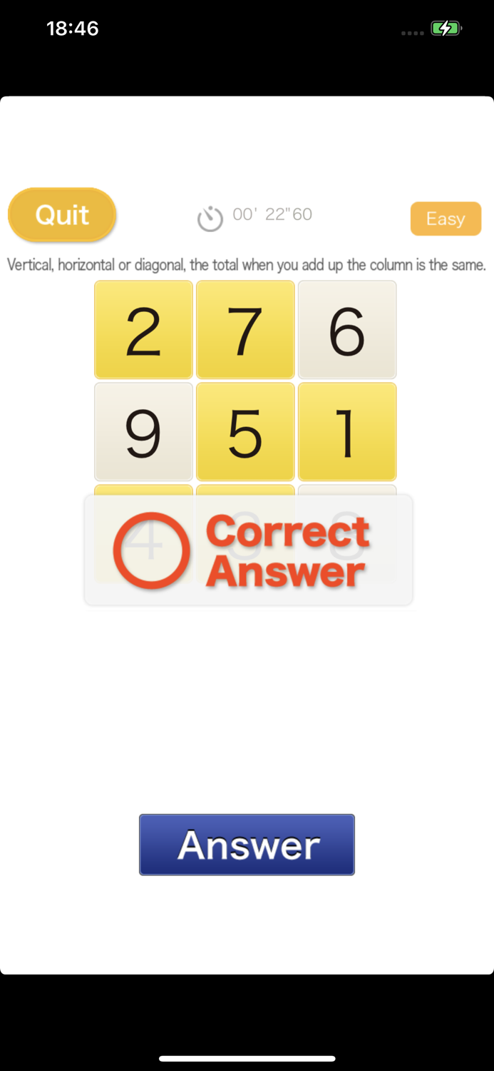 Magic square Play and Learn