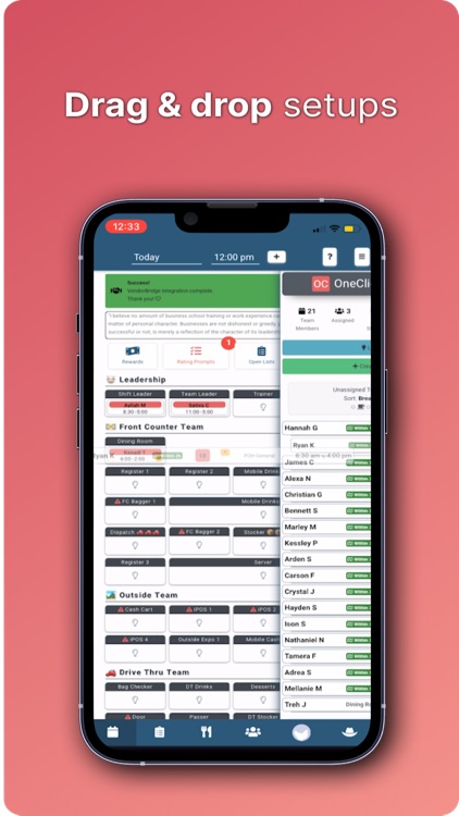 OneClick - Team Manager