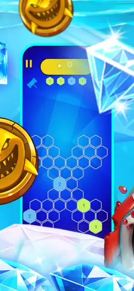 Game screenshot Connect Shark Diamonds hack