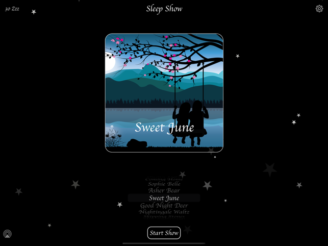 ‎Sleep Show Piano Lullabies Screenshot