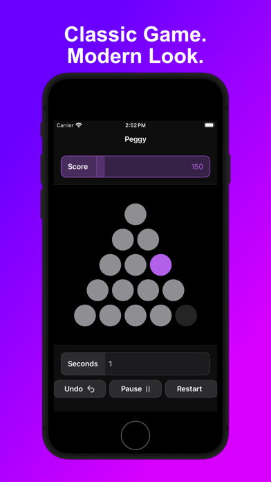 Screenshot #1 pour Peg Puzzle Classic