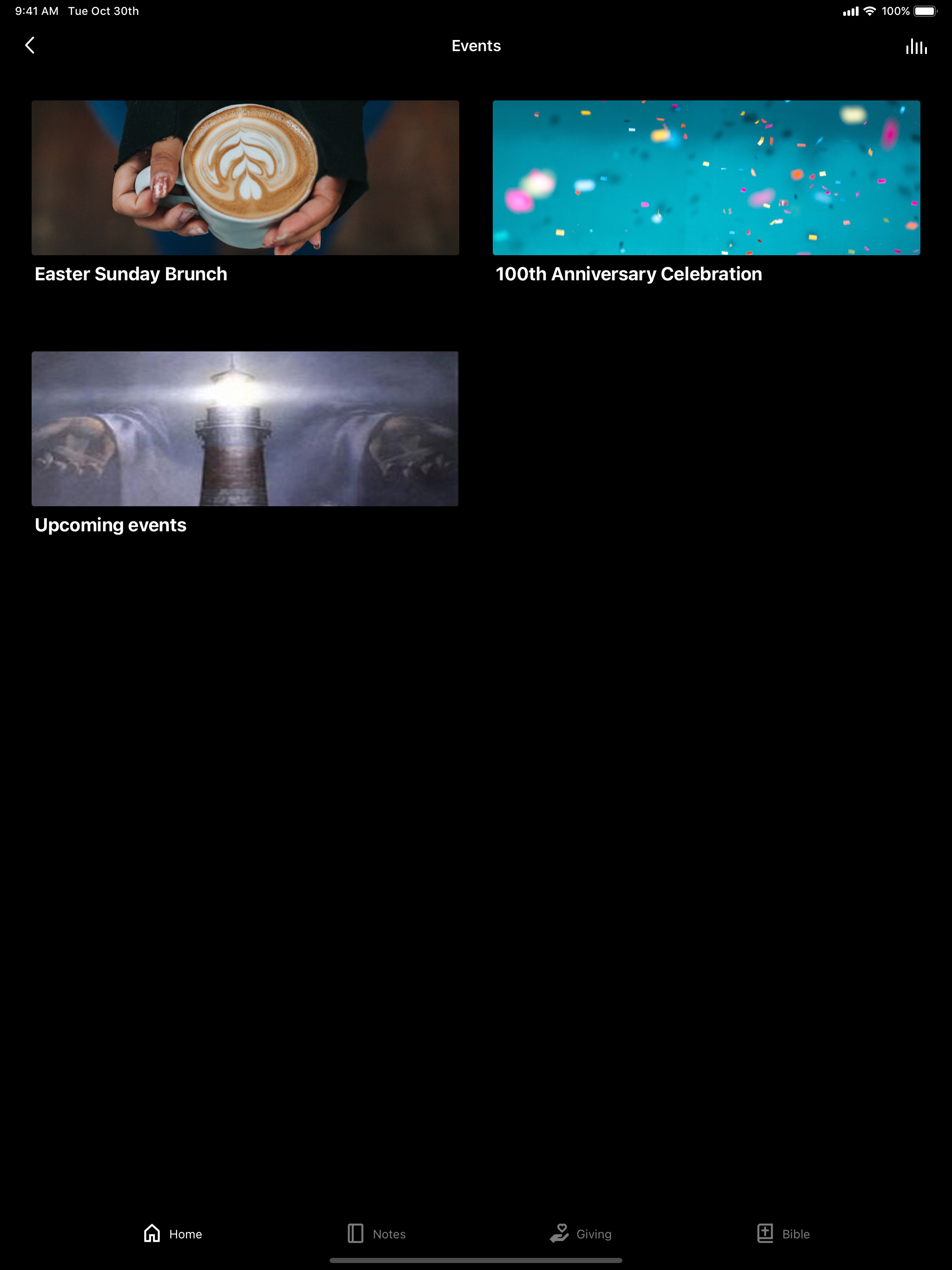 The Lighthouse - Church App