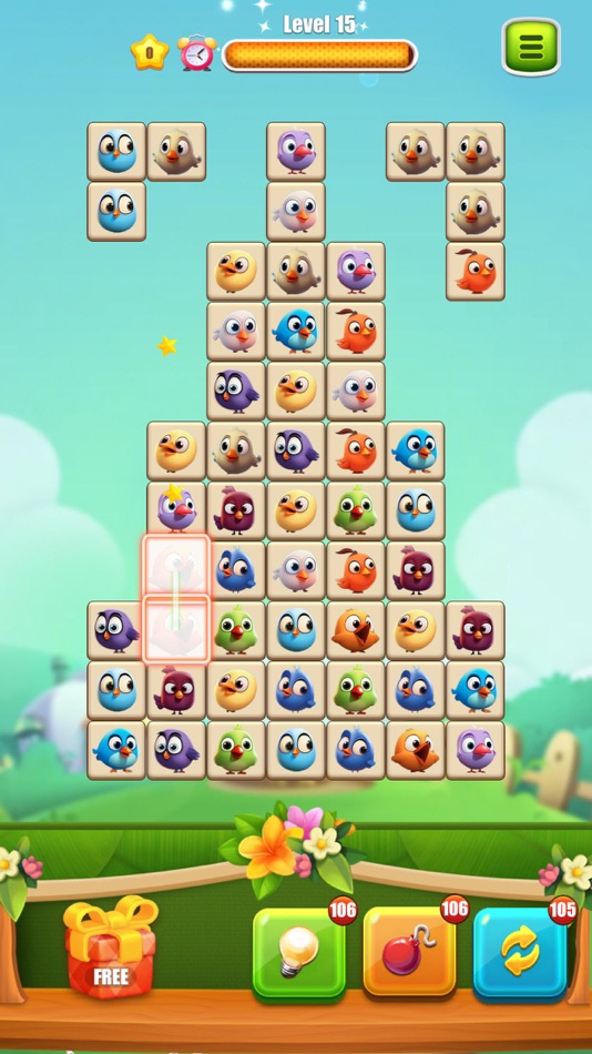 #3. Cloud Bird Match 2 (iOS) 由: Phong Dinh