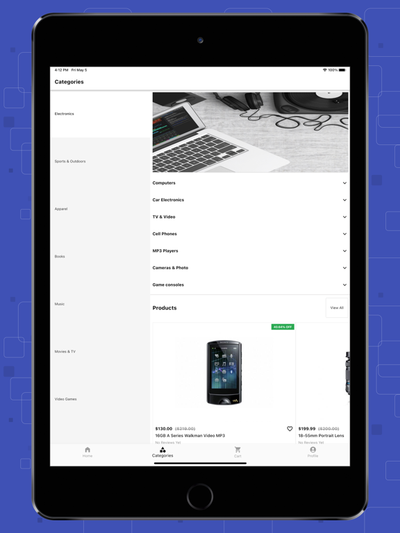 Screenshot #5 pour CS-Cart Mobile App Builder