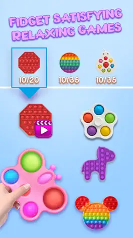 Game screenshot Fidget Toys Pop It Games 3D apk
