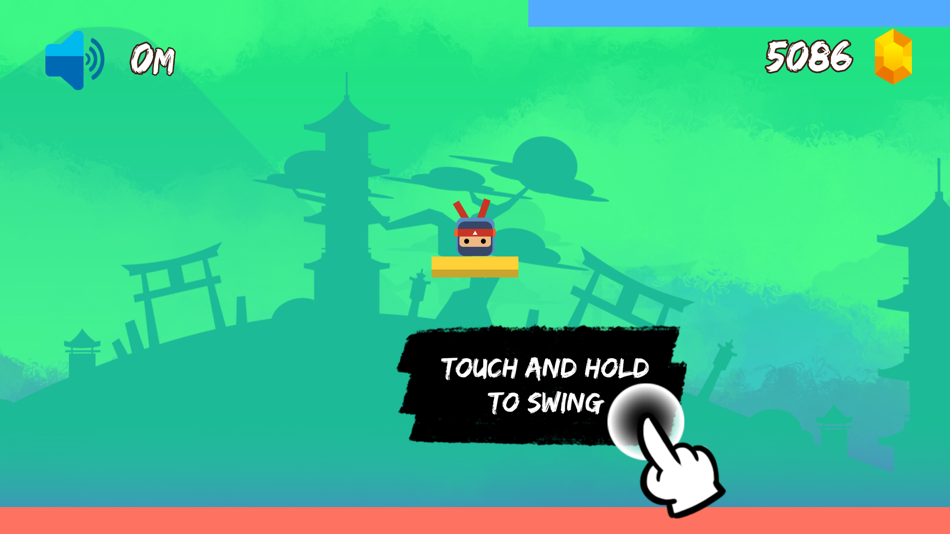 #2. Rope of a Ninja (iOS) Bởi: SilentFuture