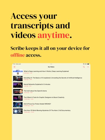 Scribe Video Transcriptsのおすすめ画像2