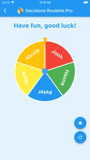 decisions roulette pro iphone screenshot 3