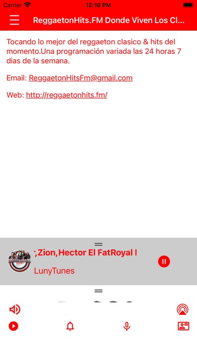 Reggaeton Hits FM Screenshot
