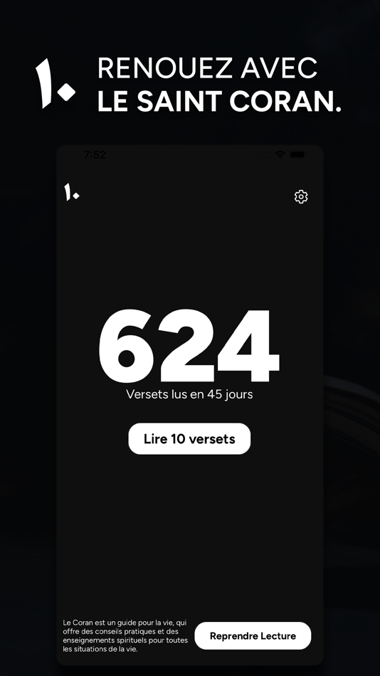 Dix Versets - Lecture du Coran - 1.0.5 - (iOS)