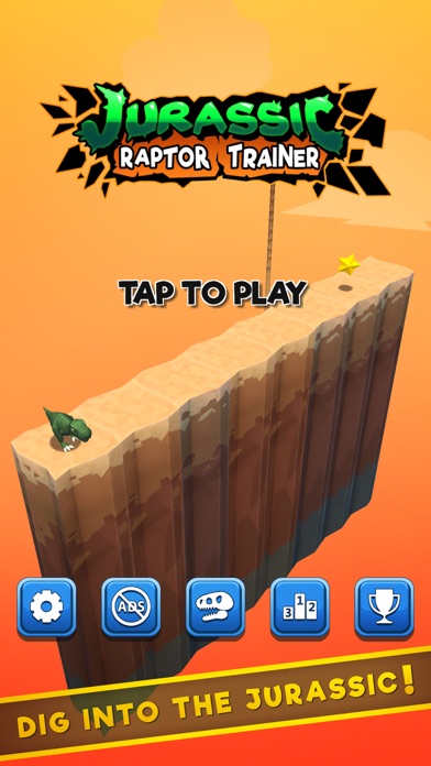 Jurassic Dino Raptor Race Game Screenshot