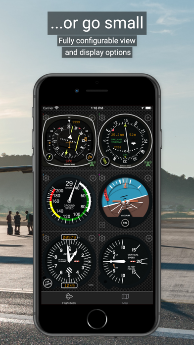 fDeck: flight instruments Screenshot