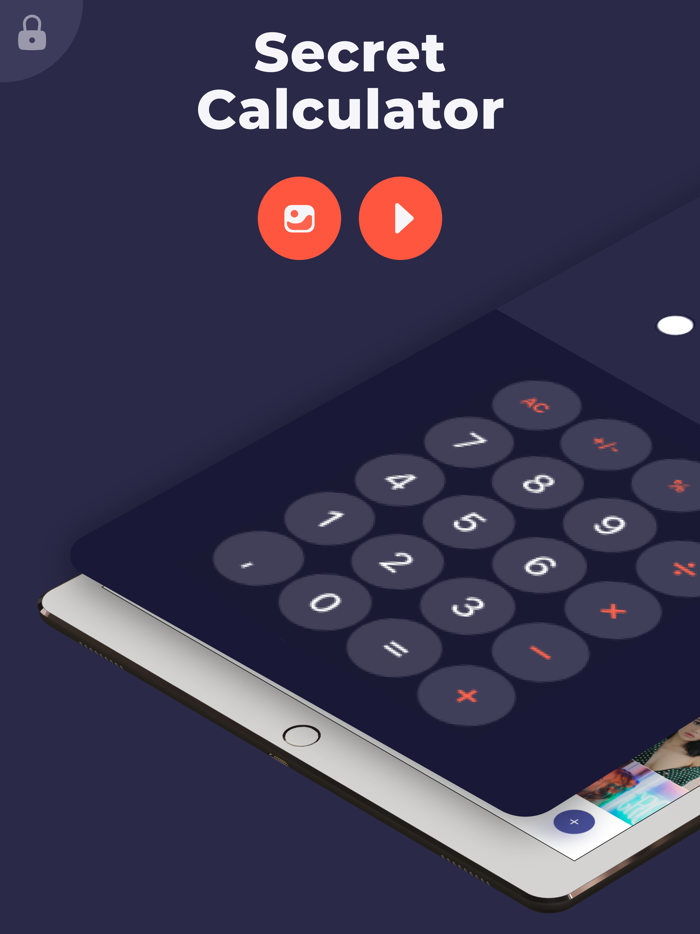 Secret Calculator Photo Vault