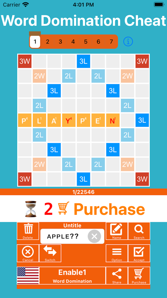 Word Domination Cheat & Solver - 2.0.3 - (iOS)