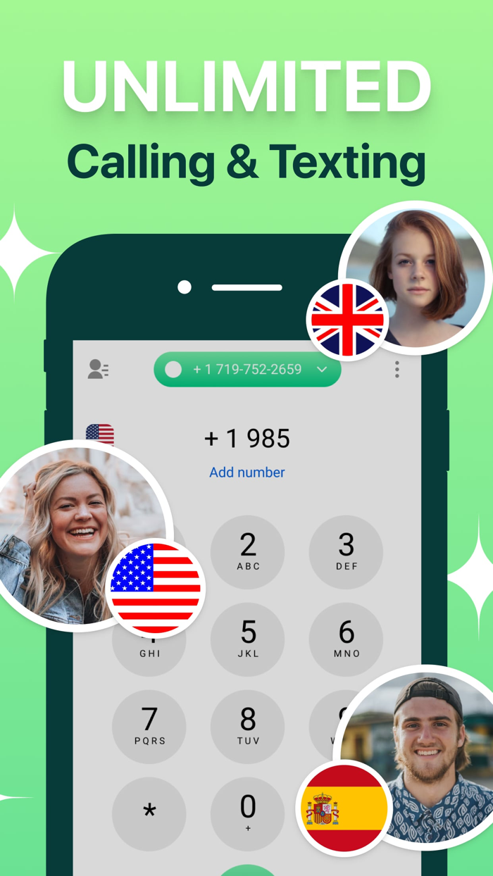 Second Phone Number NumPlus