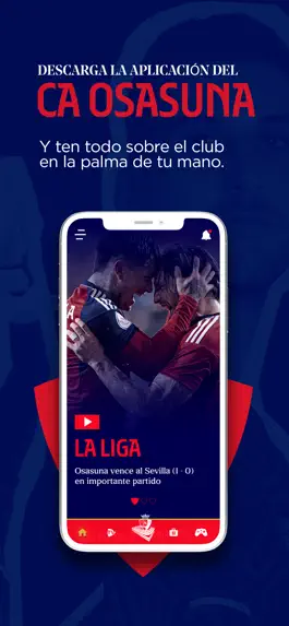Game screenshot Osasuna Official App mod apk