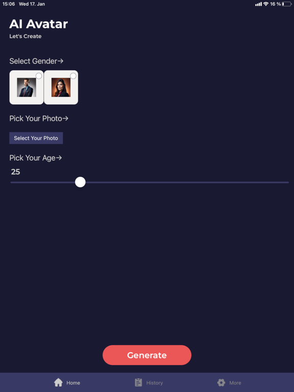 Screenshot #5 pour AI Avatar Photo