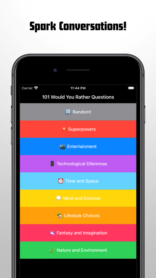 #1. 101 Would You Rather Questions (iOS) Podle: Scott Krager