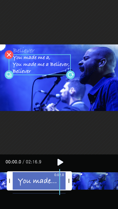 Text on Photos & Video: Phonto Screenshot