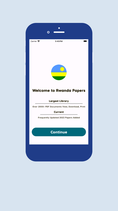 Rwanda Past Papers Screenshot