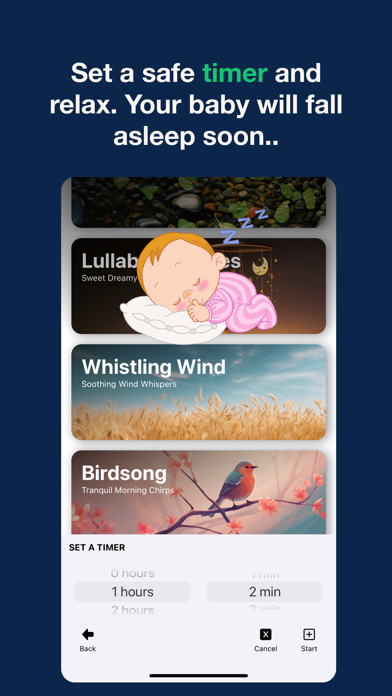 Screenshot #3 pour Babyscapes - Soothing noises