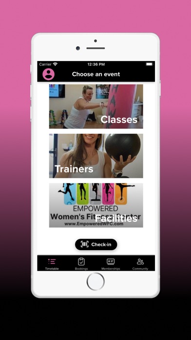 Empowered Women's Fitness Screenshot