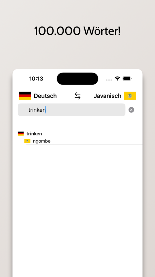 #2. Javanisch-Deutsch Wörterbuch (iOS) Podle: FB PUBLISHING LLC