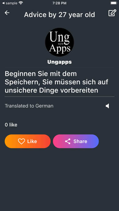 Age Life - Advice Quotes Screenshot