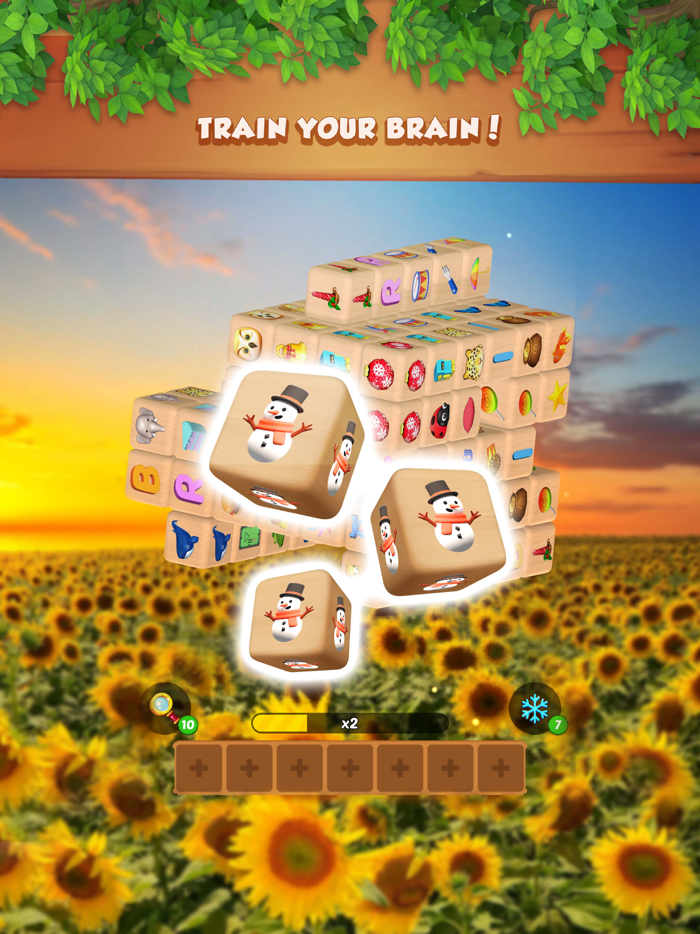 Zen Cube 3D - Match 3 Game