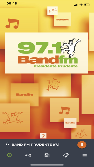 BAND FM PRUDENTE 97.1 Screenshot