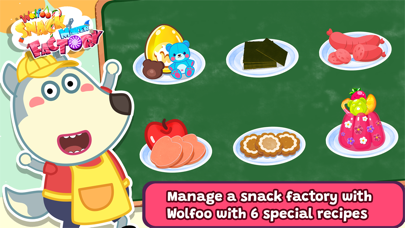 Wolfoo Cooking: Making Snack Screenshot