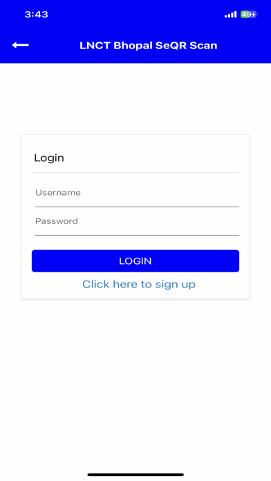 LNCT Bhopal SeQR Scan Screenshot 2 - AppWisp.com