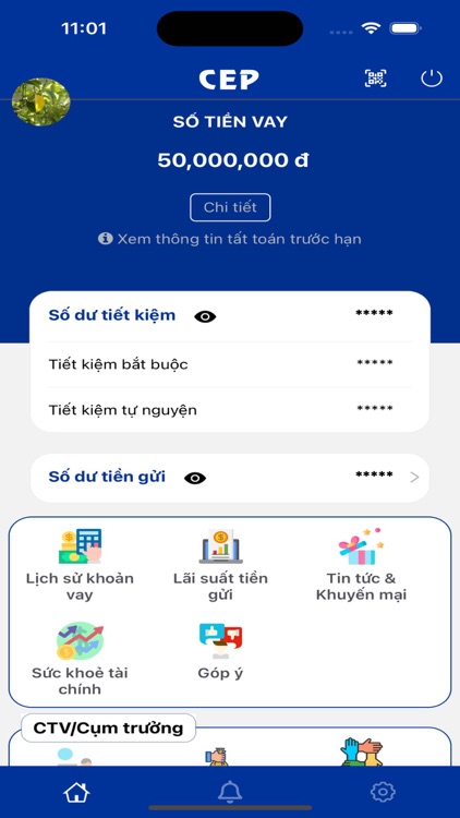 Tổ chức tài chính vi mô CEP screenshot-5